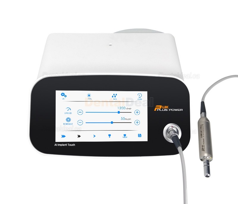 Pluspower&reg; Ai Touch Dental Implant Surgical Motor with 20:1 Contra-angle